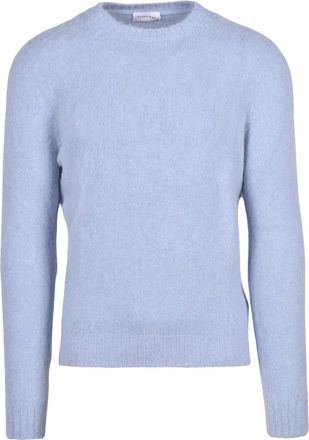Scaglione Maglione Girocollo - - Knitwear - Uomo - Blu - L