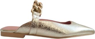 Pretty Ballerinas Womens Yvette Sandal In Gold