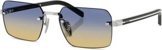 Prada D55S Zonnebrillen - Heren - Zonnebrillen - Grijs - 55 MM - Accessoires