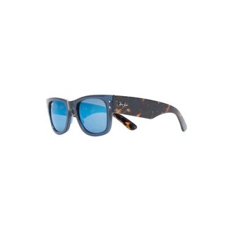 Ray-Ban Mega Wayfarer - unisex - Zonnebrillen - Blauw - 51 MM - Accessoires
