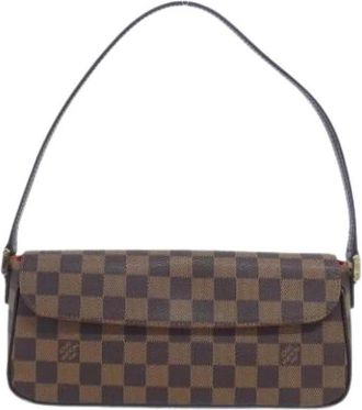 Louis Vuitton Borsa a spalla Pre-owned Damier Ebene - - Pre-owned - Donna - Marrone - ONE SIZE