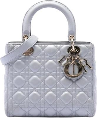 Dior Borsa Lady Pre-owned - - Pre-owned - Donna - Grigio - ONE SIZE