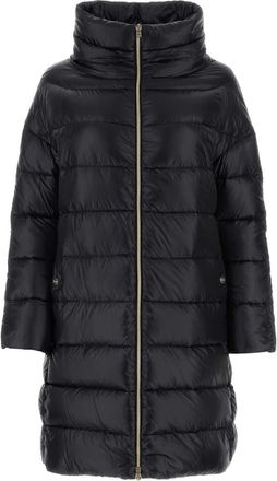Herno Black Nylon Matilde Down Jacket