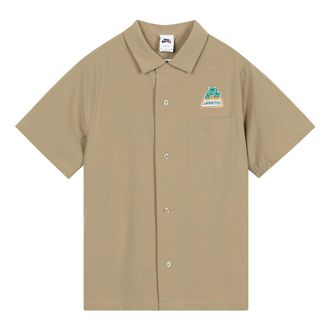 Nike SB x Jarritos Bowling Button Up Shirt (Asia Sizing) Khaki DV9078-247
