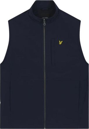 Lyle & Scott Softshell Gilet - Heren - Bodywarmers - Blauw - XS - Polyester - Jassen