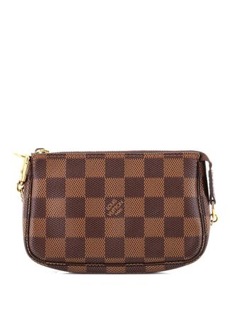 Louis Vuitton Pochette Accessoires Damier Mini clutch bag - Marrone