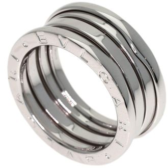 Bulgari White Gold (18K) Band Ring (Pre-Owned)