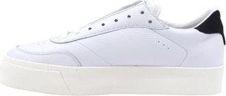 Superga Court Platform - Dames - Sneakers - Wit - 40 EU - Leer - Schoenen