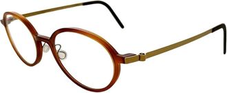 Lindberg 1067 Optisch Montuur - unisex - Brillen - Bruin - 49 MM - Accessoires