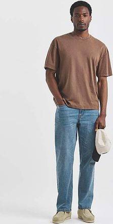 Jacamo Union Straight Stretch Jeans Light Wash