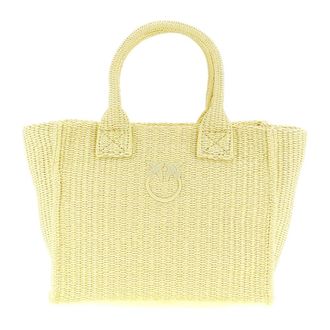 Pinko Beach Mini Shopping Bag - Dames - Shoppers - Geel - ONE Size - Tassen