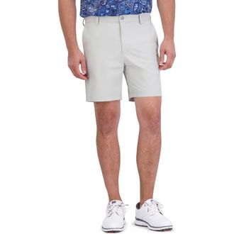 Robert Graham Aster Performance Golf Shorts in Grey at Nordstrom, Size 34 X 32