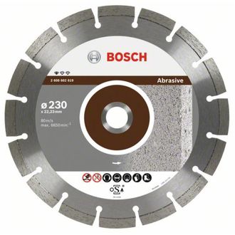 Bosch Disco De Diamante Standard For Abrasive 125x22,23x1,6x10 Mm 2608602616