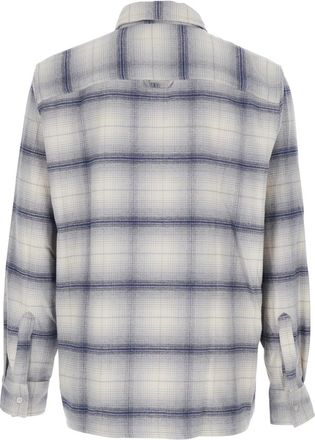 Won Hundred Mens Grey Shirt With Classic Collar Cotton