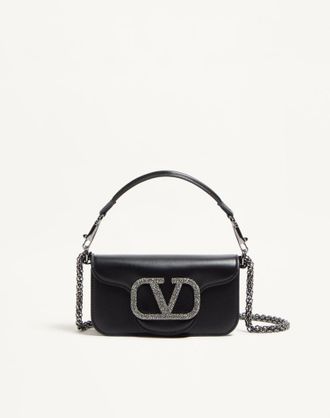 Valentino Garavani Valentino Garavani Loc&ograve; Small Shoulder Bag With Jewel Logo Wo