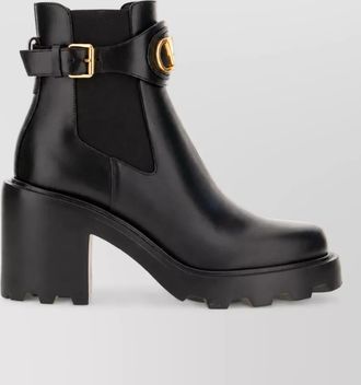 Valentino Garavani leather ankle boots