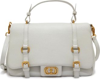 La Carrie Atena Large Shopper - Dames - Handtassen - Wit - ONE Size - Leer - Tassen