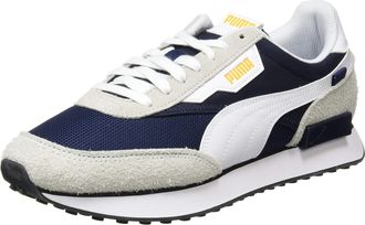 Puma Future Rider Contrast Lace-Up Black Synthetic Mens Trainers 374763_02