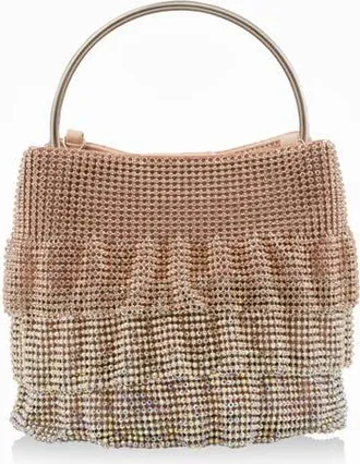 Whiting & Davis Soleil Ruffle Bucket in Pink at Nordstrom
