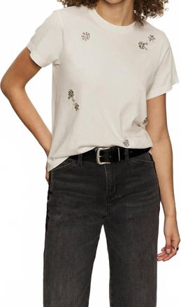 Sanctuary Lydia Embellished Tee In White