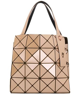 Bao Bao Issey Miyake large Carat tote bag - Beige