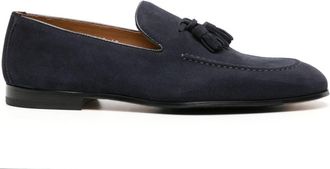Doucal's tassel-detail suede loafers - men - Calf Suede/Calf Leather/Rubber/Calf Leather - 40 - Blue