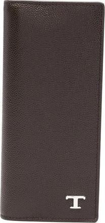 Tod's Xamtsyb 7300U Gas 810 Portemonnee - Heren - Portefeuilles - Bruin - ONE Size - Leer - Accessoires
