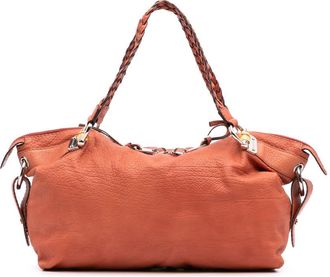 Gucci Pre-owned Gucci Medium Leather Bamboo Bar Tote Ladies 232959 4671891