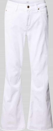 Cambio Cambio Flared Fit Jeans aus Baumwoll-Mix Modell FRANCESCA in Weiss, Gr&ouml;&szlig;e 34