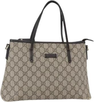 Gucci Pre-owned Handbags, female, Beige, Size: ONE SIZE Pre-owned Vintage Handbag