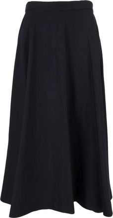 Max Mara Falda Betulla - Skirts - Mujer - Azul - S
