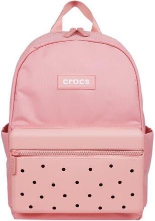 Crocs Lightweight Backpack with Molded Front Storage Pocket in Powder Pink at Nordstrom