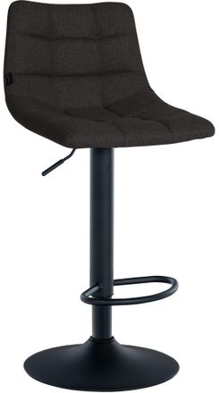Clp Taburete De Bar Jerry En Tela Negro Negro