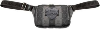 Louis Vuitton Pre-owned Belt Bags, male, Gray, Size: ONE SIZE Pre-owned Vintage Sling Bag
