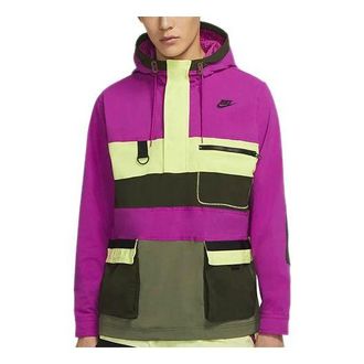 Nike Sportswear Hooded Top Mens Cactus Flower Red CU4221-564