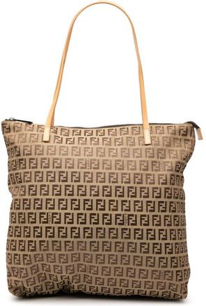 Fendi Pre-owned Fendi Zucchino Canvas Tote 2119 8BH024 028