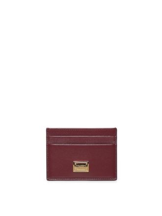 Dolce & Gabbana Plong Calfskin Card Holder