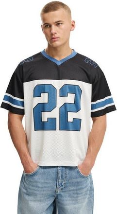 Cotton On Mens Football Jersey in True Navy Ecru 22 at Nordstrom, Size X-Large
