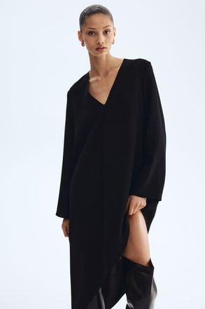 H&M Asymmetric dress in Black at Nordstrom, Size X-Small
