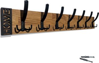 OEM Perchero De Pared Moderno De Roble De 80 Cm
