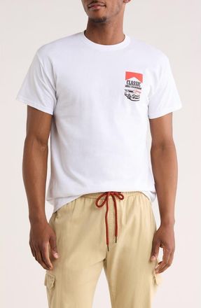Retrofit Classic Racing Graphic T-Shirt in White at Nordstrom Rack, Size X-Large