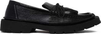 Maison Margiela Leren Penny Loafers - Heren - Loafers - Zwart - 42 EU - Leer - Schoenen