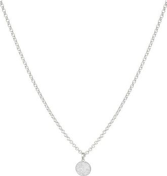 Dean Davidson Madeleine Pav&eacute; Pendant Necklace in White Cz at Nordstrom