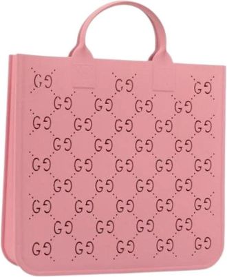 Gucci Pre-owned Vintage Tote Bag - Dames - Vintage Shopper - Roze - ONE Size - Vintage
