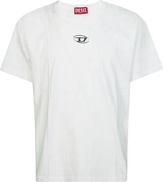 Diesel T-Shirt Norm - Heren - T-shirts - Wit - M - Tops