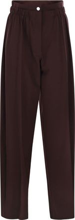 Max Mara Quito - Wijde Pantalon van Stretchwol