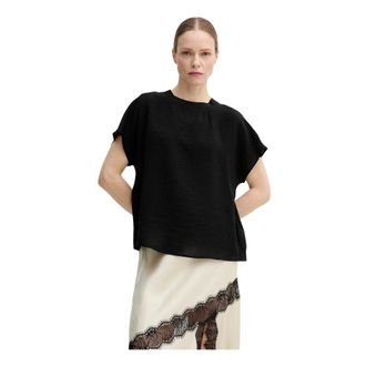 Marc O'Polo Regular Blouse - Dames - Tops - Zwart - Maat: XS Viscose