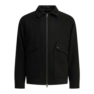 Tagliatore Adams Korte Jas - Heren - Jassen - Zwart - Maat: 2XL Zijde