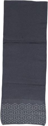 Pieces Gedrukte Grijze Strass Sjaal - Dames - Wintersjaals - Grijs - ONE Size - Polyester - Accessoires