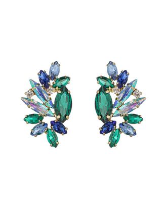 Eyecandy LA Eye Candy La The Luxe Collection Crystal New Gala Statement Earrings